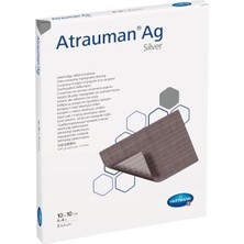 Ayrex Atrauman Ag Gümüş Içerikli Pansuman Örtüsü 10X10 cm 10 Adet (1 Kutu)