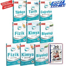 Palme Yayınevi 2027 Tyt Türkçe-Tarih-Coğr-Fizik-Kimya-Biyoloji /ayt Fizik-Kimya-Biyoloji Video Çözümlü Soru Bankası