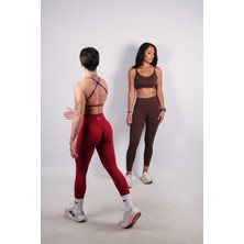 Goat Spirit Lift Seamless Tayt - Kahverengi EM28