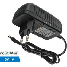 Fully Adaptör 15 Volt 1 Amper 5.5x2.5mm