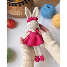 Design By Oykum Oyuncak Tavşan Bebek ve Hellokitty Uyku Arkadaşı (El Örgüsüdür)
