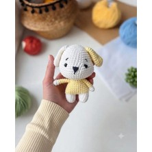 Design By Oykum Organik Örgü Oyuncak Köpek (Amigurumi)