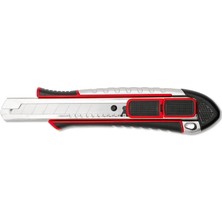 Happy Trend Izeltaş Pro Metal Gövde Emniyetli Oto.kilitli Maket Bıçağı 18 mm