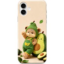 iPhone 16 Tiny Bear Collection Çift Katmanlı Essential Tough Telefon Kılıfı