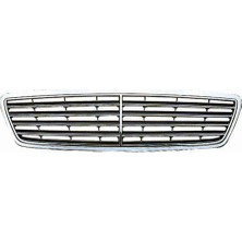 Oto101 Mercedes W203 Ön Panjur 9 Kuşaklı Krom Siyah Avantgarde 00
