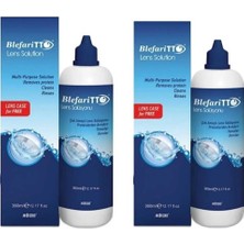 Happy Trend Blefaritto Blefaritto Lens Solüsyon 360 ml + 360 ml Avantaj Paket