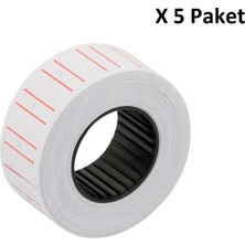 Bigpoint Fıyat Etiketi 10'lu Beyaz x 5 Paket