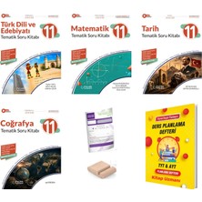 Palme Yayınevi 11.sınıf Edb Tarih Coğ Matematik Tematik Soru Kitabı-Maarif Model 2027+TYT Deneme+Tlf Tut+Plan Deft