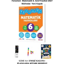 Fenomen 6. Sınıf Matematik (7 Li) Fasikül (Planlama Kitabı +Emoji K+Uzay A)2027 Yeni Maarif Modeli ve Yeni Kapak