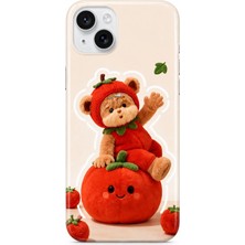 iPhone 15 Tiny Bear Collection Çift Katmanlı Essential Tough Telefon Kılıfı