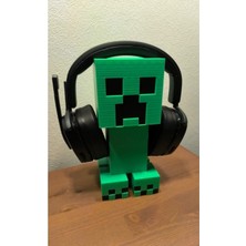 Belirtilmemiş Creeper Tasarımlı Dekoratif Kulaklık Standı