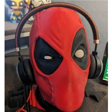 Belirtilmemiş Deadpool Tasarımlı Dekoratif Kulaklık Standı