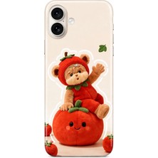 iPhone 16 Tiny Bear Collection Çift Katmanlı Essential Tough Telefon Kılıfı