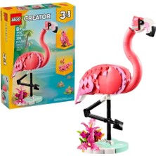 TeknoKapsül 31170 Creator 3ü1 Arada Vahşi Hayvanlar:pembe Flamingo 288 Parça +8 Yaş
