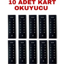SR-205 Mf Mifare Kartlı ve Şifreli Geçiş Sistemi Rfıd Kart Okuyucu 13.56 Mhz 10 Adet