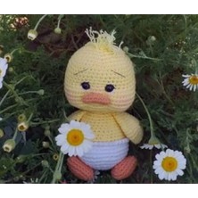 Amigurumi Ördek Oyuncak (15 Cm)