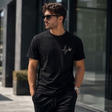 Elze Moda A Kalite Erkek Premium Elze Baskılı Oversize T-Shirt