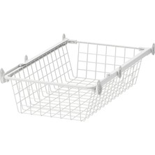 Ikea Altarlıden Beyaz 40X62 cm Raylı Tel Sepet