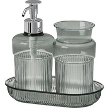 Ikea Brofjarden Gri Banyo Seti