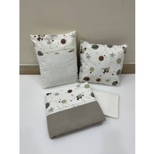 Buse Baby Home Çocuk Nevresim Takımı Çok Amaçlı 6'lı Set