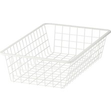 TARNA Ikea Altarlıden Beyaz 40X62 cm Tel Sepet