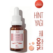 Tala Hint Yağı Castor Oil %100 Saf ve Doğal Soğuk Sıkım 20 Ml