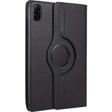 Uryport Huawei Honor Pad X8A Kılıf 360 Tablet Deri Kılıf - Siyah