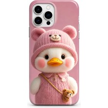 Iphone 16 Pro Max Novera Cozy Friends Collection Çift Katmanlı Essential Tough Telefon Kılıfı