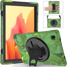 Uryport Samsung Galaxy X200 Tab A8 10.5 Kılıf Amazing Tablet Kapak - Kamuflaj