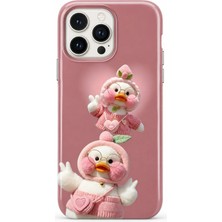 Iphone 16 Pro Max Novera Cozy Friends Collection Çift Katmanlı Essential Tough Telefon Kılıfı
