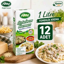 Sütaş Yemeklık Krema 1 Lt x 12 Adet