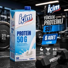 İçim Içim Yüksek Proteınlı Süt 1lt x 6 Adet (50 gr Proteın)