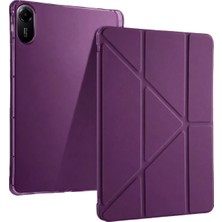 Uryport Xiaomi Redmi Pad 2 Kalemlikli Mars Tablet Kılıfı - Mürdüm