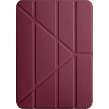 Uryport Huawei Matepad Pro 12.2 2025 Kalemlikli Mars Tablet Kılıfı - Mürdüm