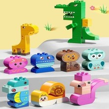 Sungur's Store Learning Fun Marble Run Blok Yapı Seti 210 Parça Müzikli - Hayvanlar