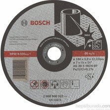 Sungur's Store Paslanmaz Çelik Için Düz Kesme Diski, 180 mm Boyut