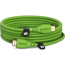 Sungur's Store HDMI Kablo Yeşil Renk Seçeneği ile 3 Metre Uzunlukta Kesintisiz Görüntü