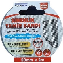 Sungur's Store Sineklik Tamir Bandı - 50 mm x 2 M Su Geçirmeyen Yapışkan
