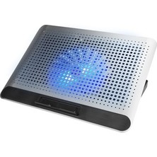 Sungur's Store Addison Ad-Q5 Windcooler Hız Kontrollü Alüminyum Gövde 2usb 160*160*20MM Notebook Soğutucu