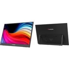 Sungur's Store Verbatim Light 15.6" Full Hd IPS + Hdr Ekran / Entegre Hoparlörlü 60 Hz Taşınabilir Monitör -