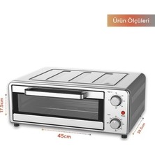 Sungur's Store Mini Pizza Fırını ve Hava Fritözü, Pratik Fonksiyonlar