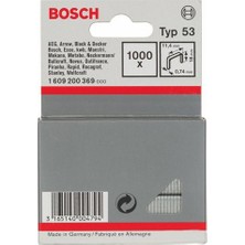 Sungur's Store Ince Zımba Teli Tip 53, 11,4 x 0,74 x 18 mm