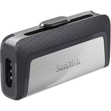Sungur's Store Sandisk 32GB Type-C Dual 3.0 USB Flash Bellek Şifre Koruma Özellikli Mobil Cihazlarla
