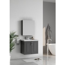 Sungur's Store Wons Londra 65 cm Antrasit Banyo