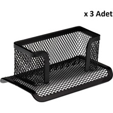 Bigpoint Metal Perfore Kartvizitlik Siyah x 3 Adet