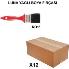 Sungur's Store Yağlı Boya Fırçası No 2 12 Adet Luna