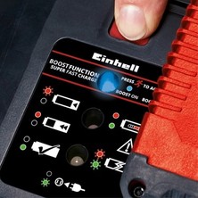 Sungur's Store Orijinal Einhell Şarj Cihazı Power X-Boostcharger 8A Power X-Change (Li-Ion, Tüm Pxc Aküler Için