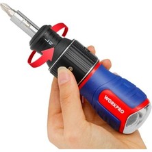Sungur's Store 6-In-1 Cırcırlı Manyetik Topaç Tornavida ile Fonksiyonel Çalışma