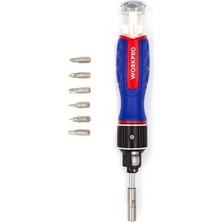 Sungur's Store 6-In-1 Cırcırlı Manyetik Tornavida ile Çok Yönlü Kullanım