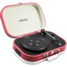 Sungur's Store Mercan Rengi Pikap ile USB ve Bluetooth Destekli Müzik